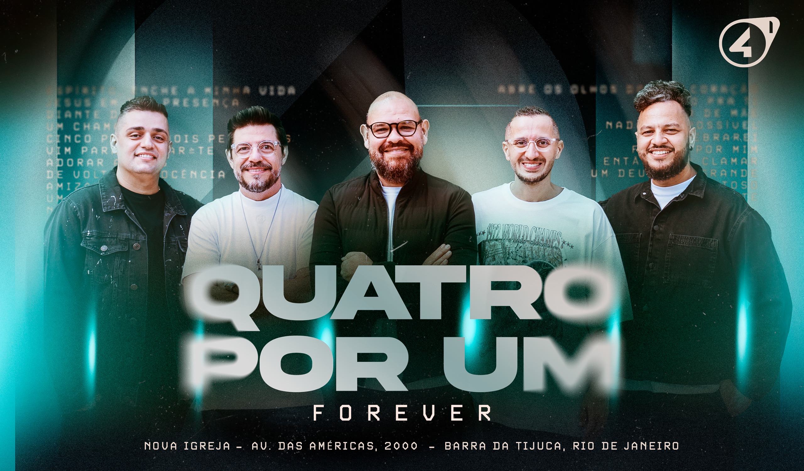 Jesus Em Tua Presença - Quatro por Um - Letra Completa